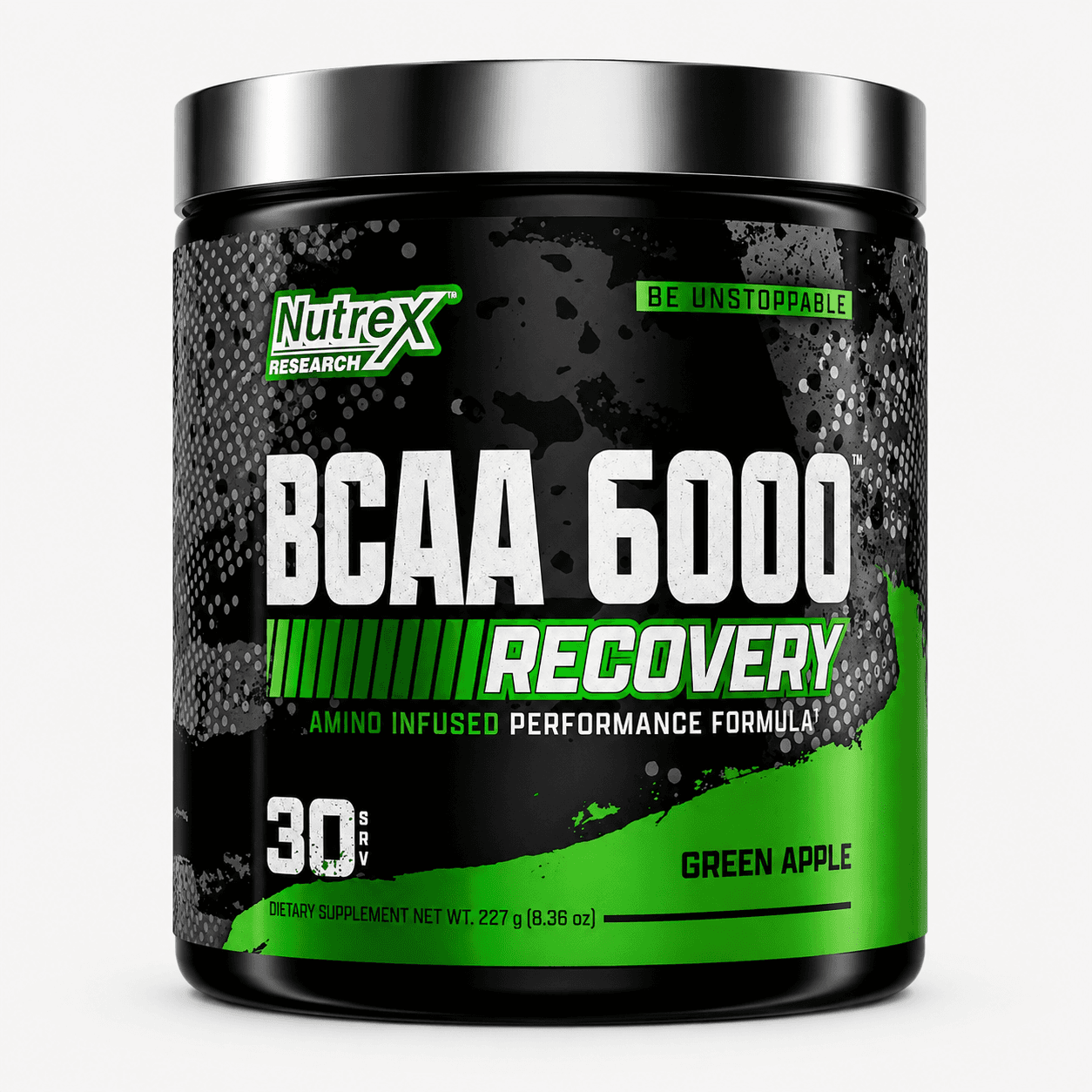 Aminoácido BCAA 6000 de Nutrex (30 servicios)