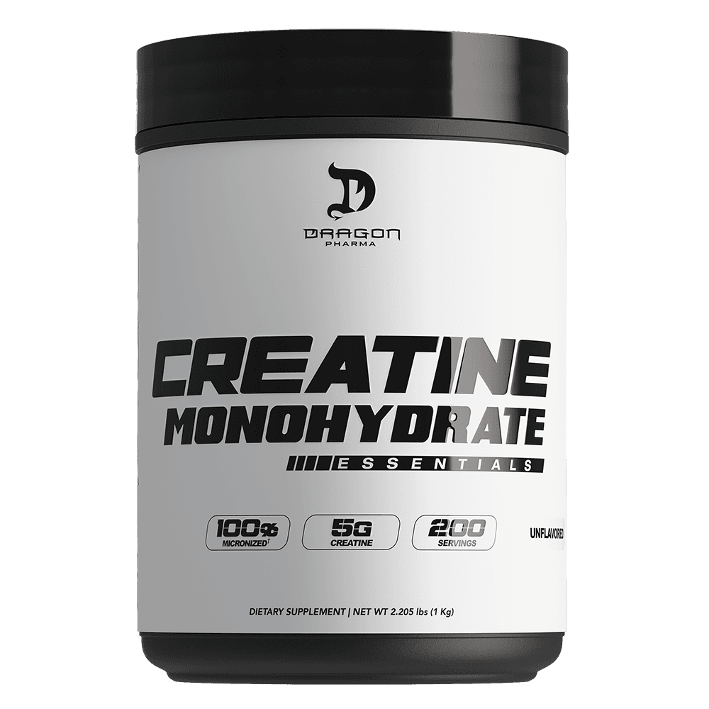 Creatina de Dragon Pharma (200 servicios · sin sabor)