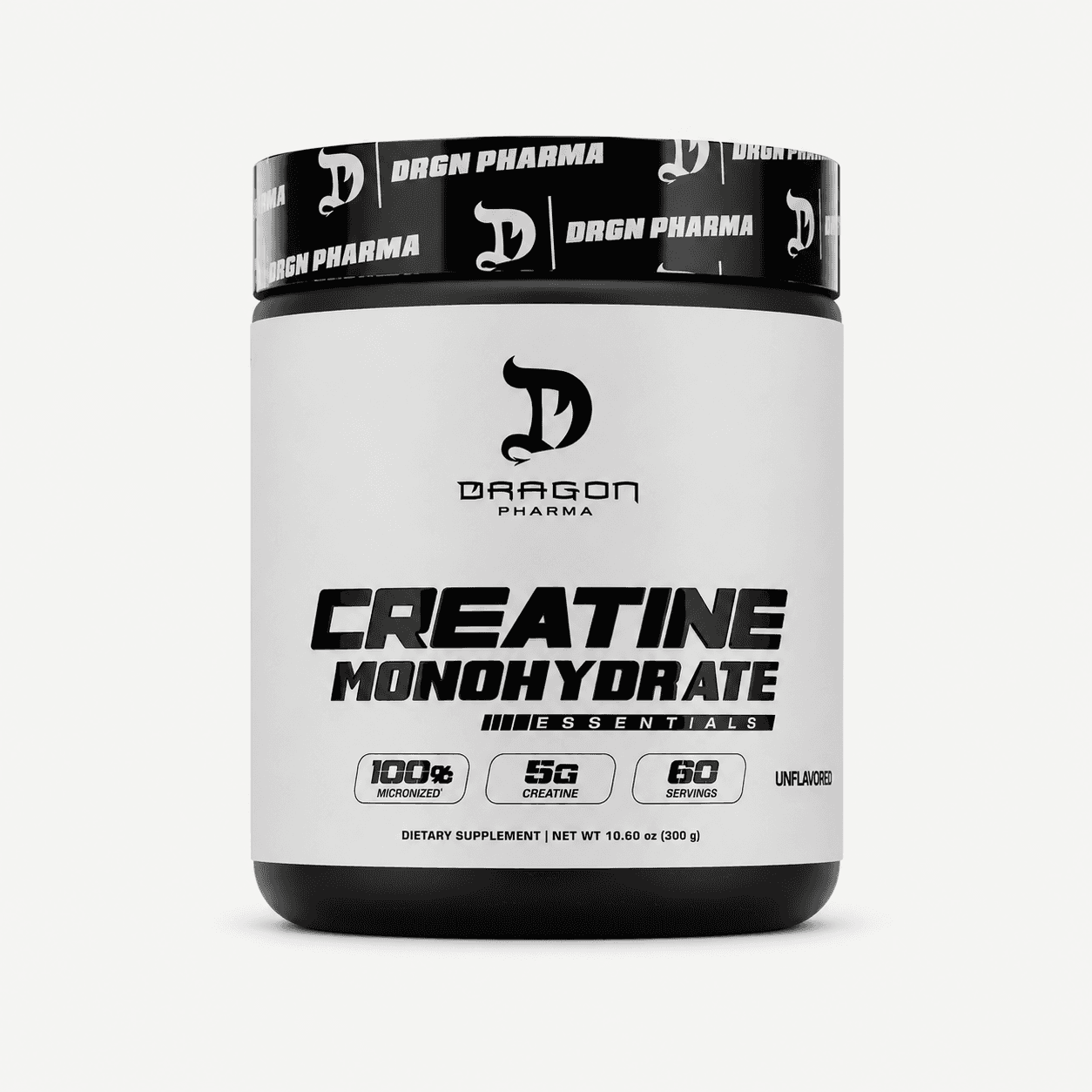Creatina de Dragon Pharma (60 servicios · sin sabor)