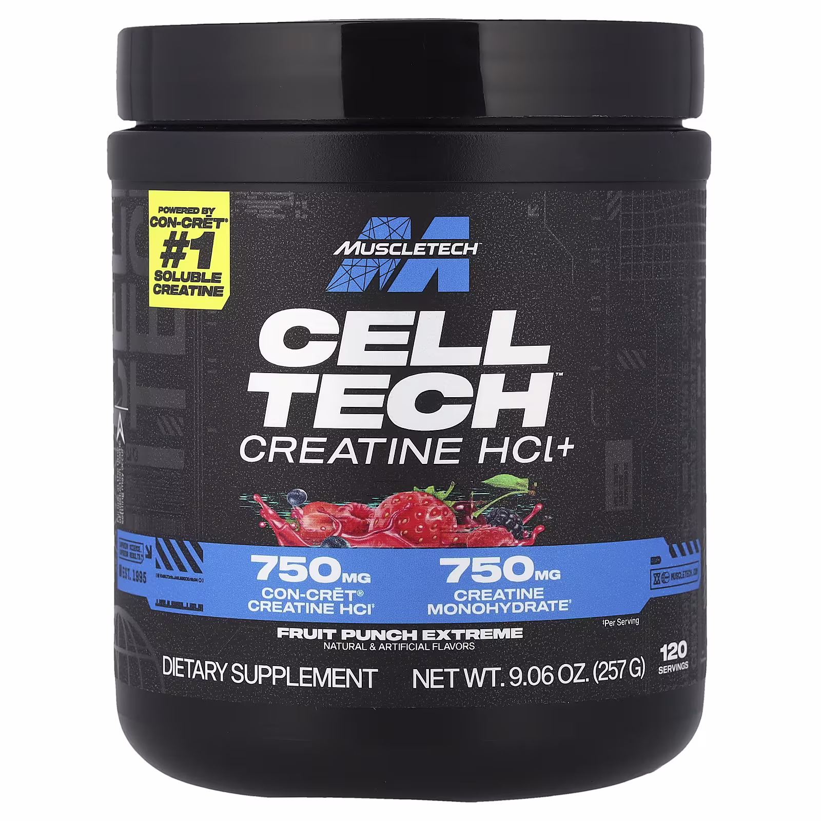 Creatina Celltech Creactor de MuscleTech (120 servicios · con sabor)