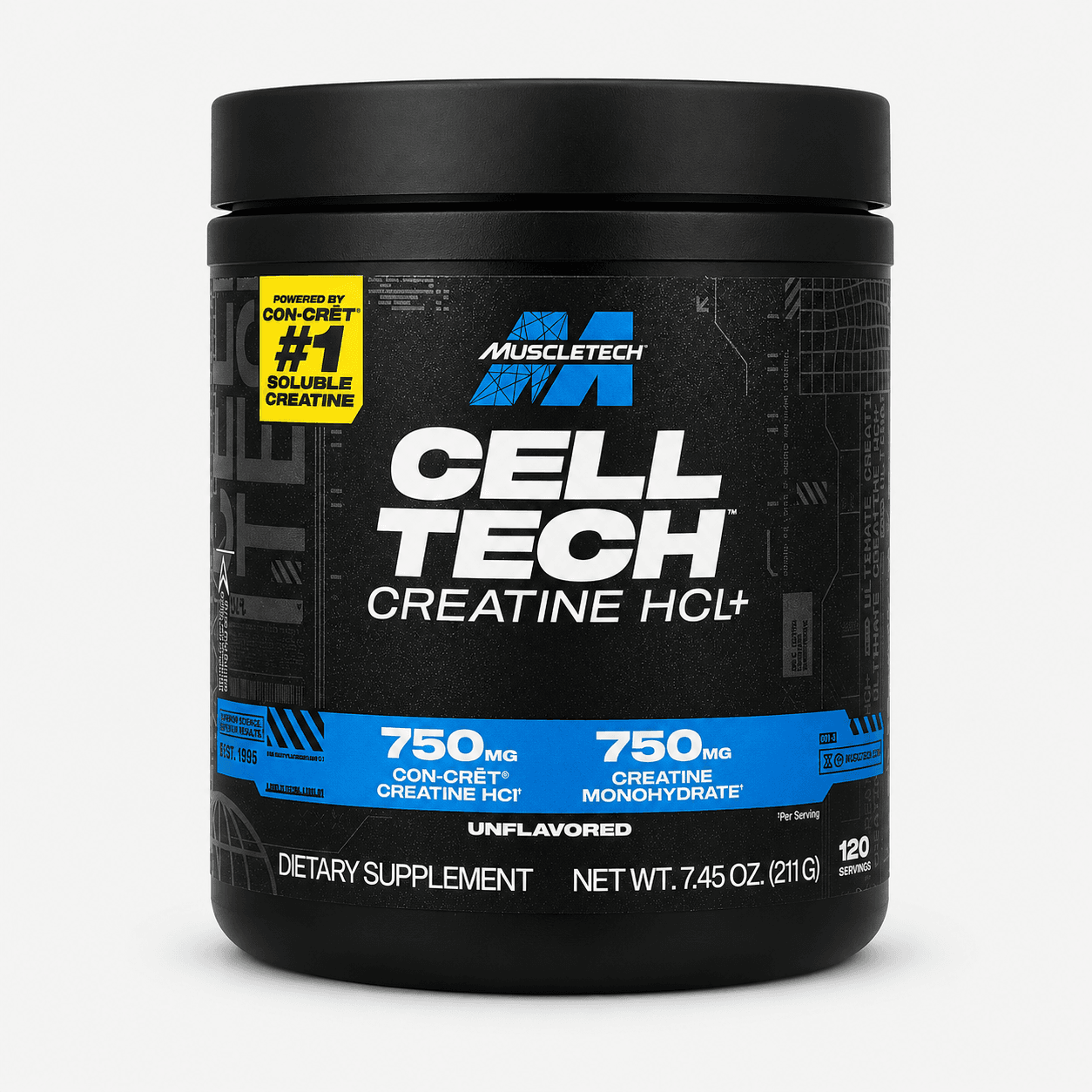 Creatina Celltech Creactor de MuscleTech (120 servicios · sin sabor)