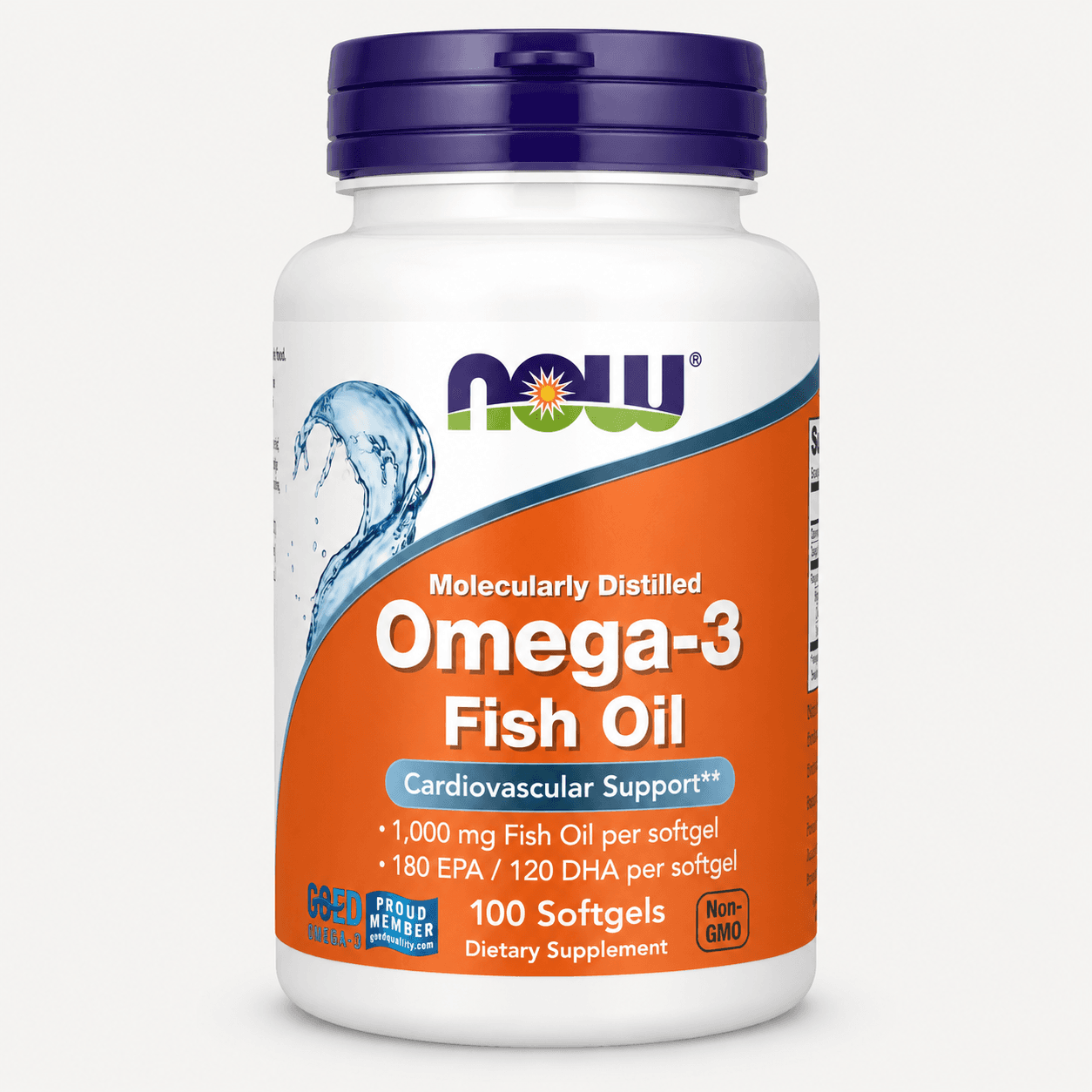 Omega 3 de NOW (100 cápsulas)