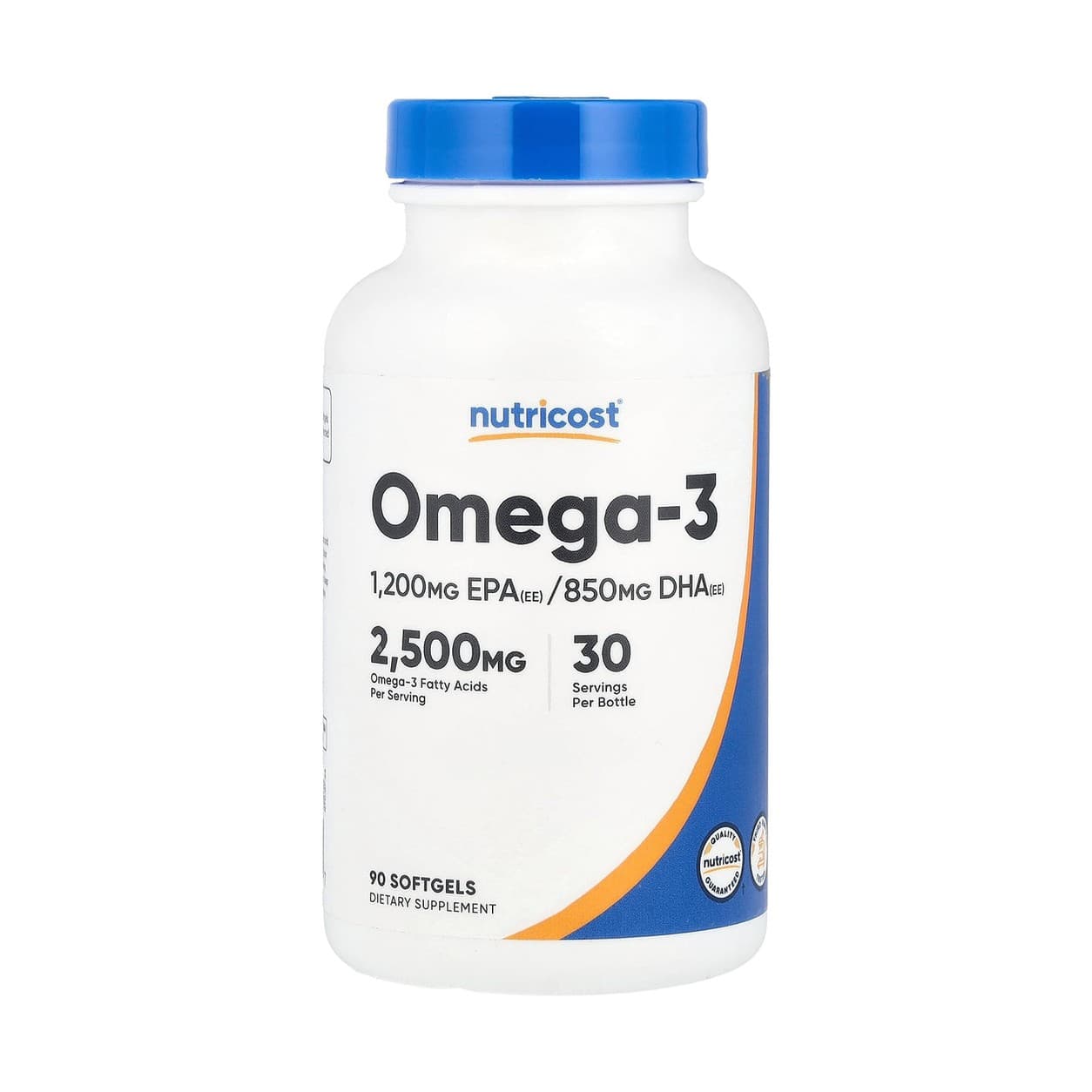Omega-3 90 softgels de Nutricost