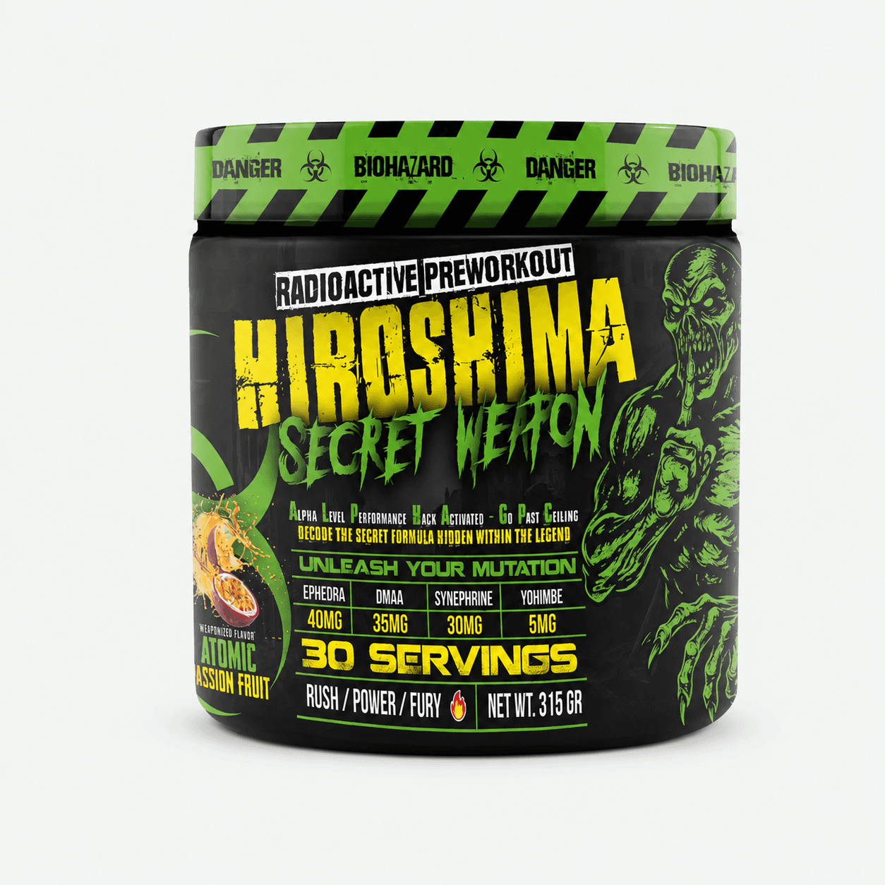 Pre-entreno Secret weapon de Dark Matter (30 servicios)