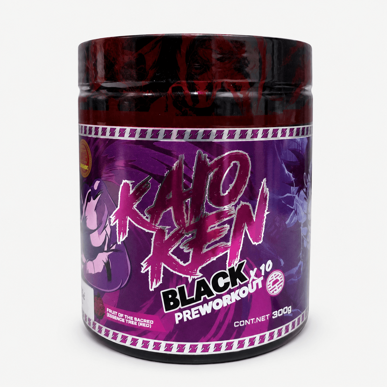 Pre-entreno Kaioken black de Saiyan Labz (30 servicios)