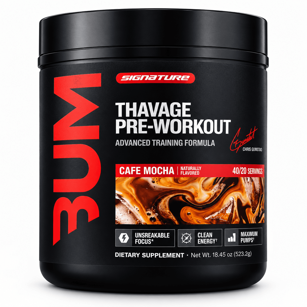 Pre-entreno Bum thavage de RAW (40 servicios)