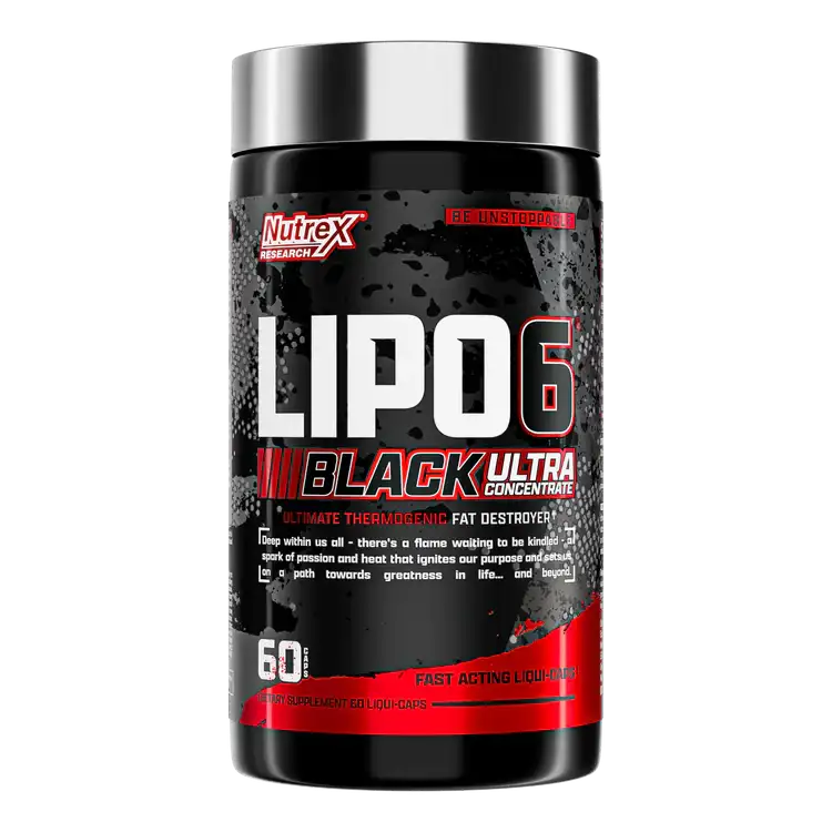Lipo 6 Black Ultra de Nutrex (60 cápsulas)