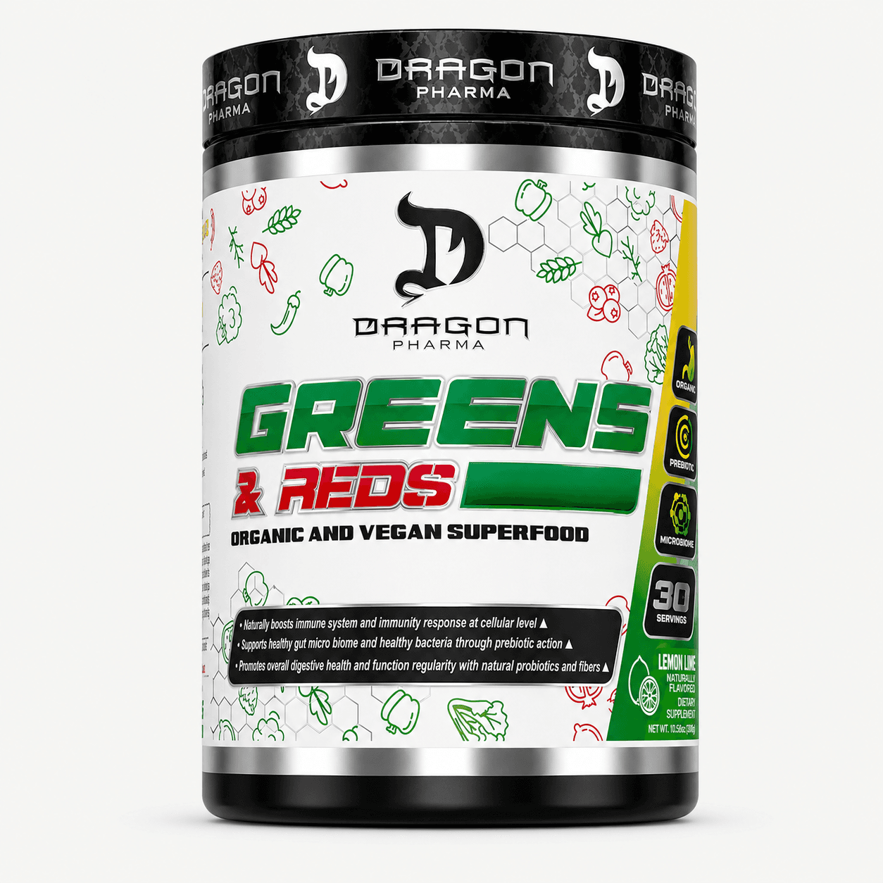 Greens & Reds de Dragon Pharma (300 g)