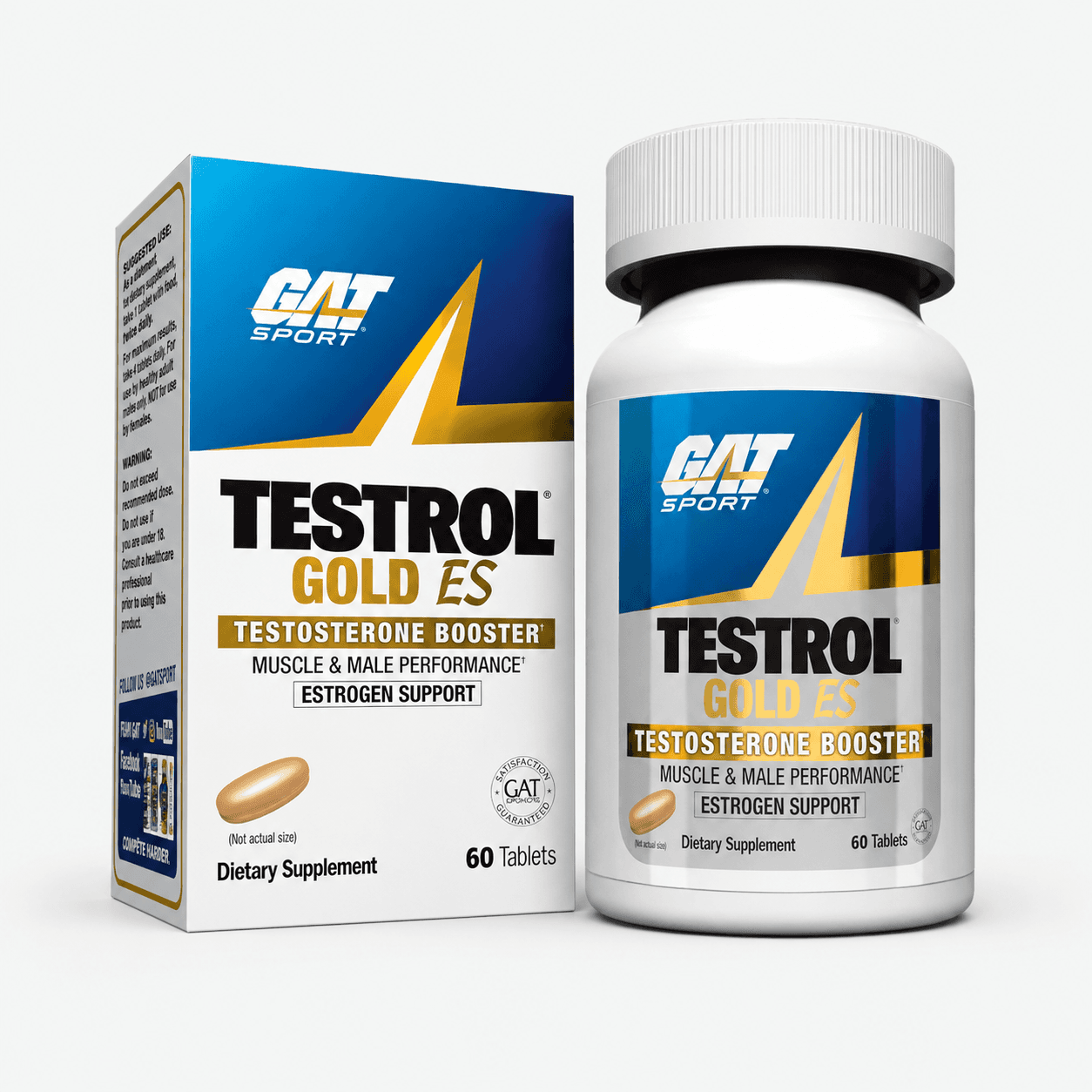 Test Booster Gold de GAT Sport (60 cápsulas)