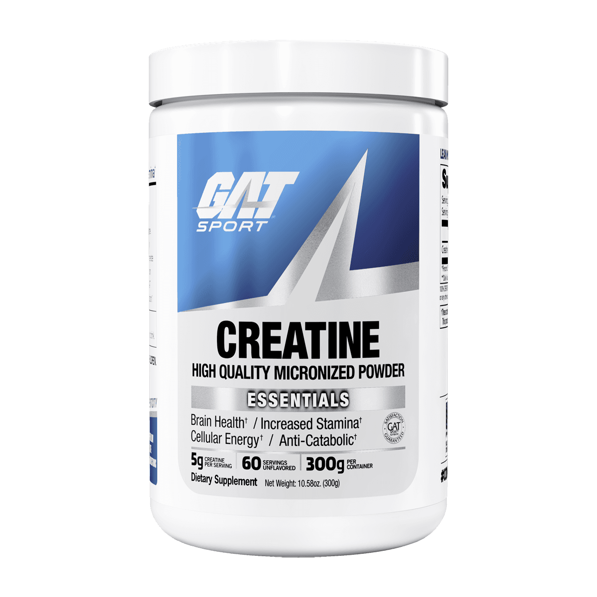 Creatina de GAT Sport (60 servicios · sin sabor)