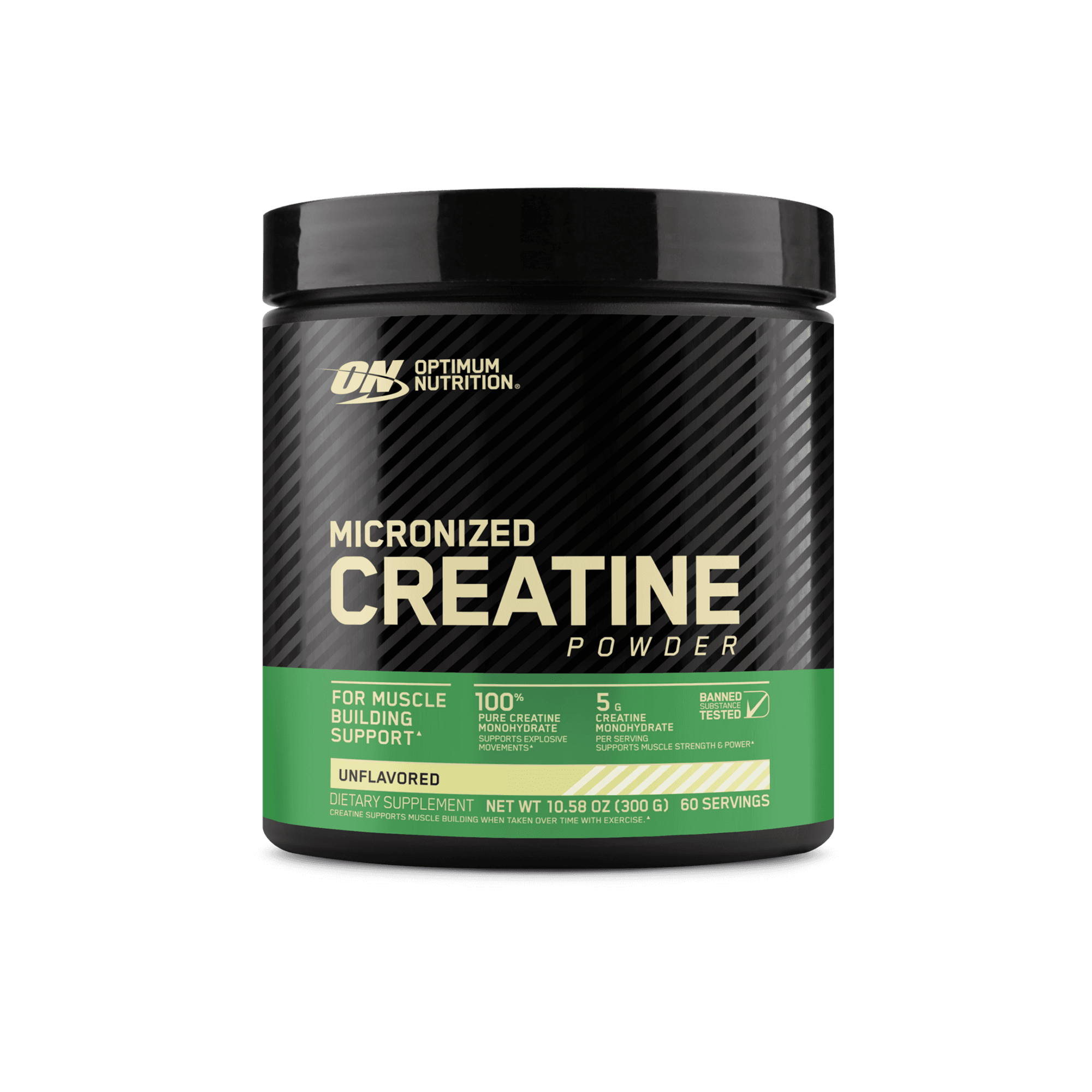 Creatina de Optimum Nutrition (60 servicios · sin sabor)