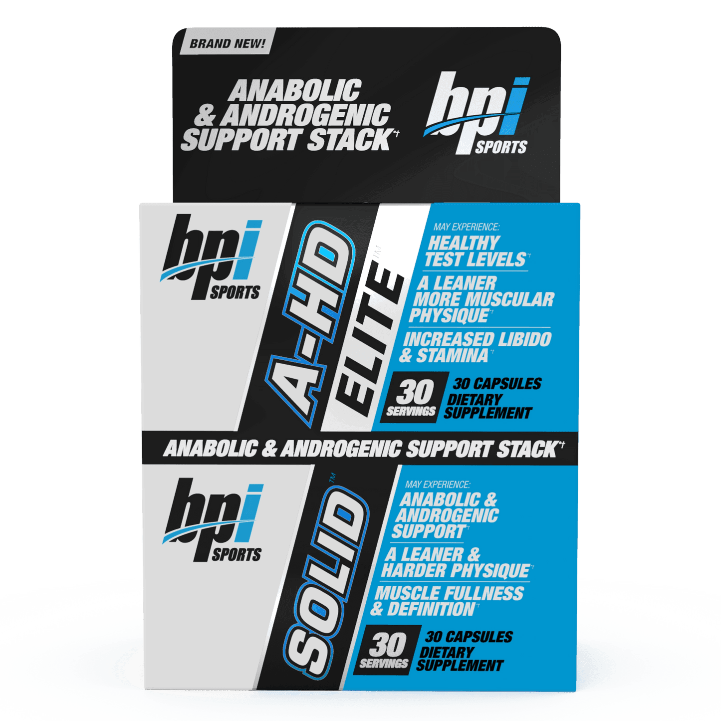 A-HD Elite y Solid de BPI Sports (30 servicios)
